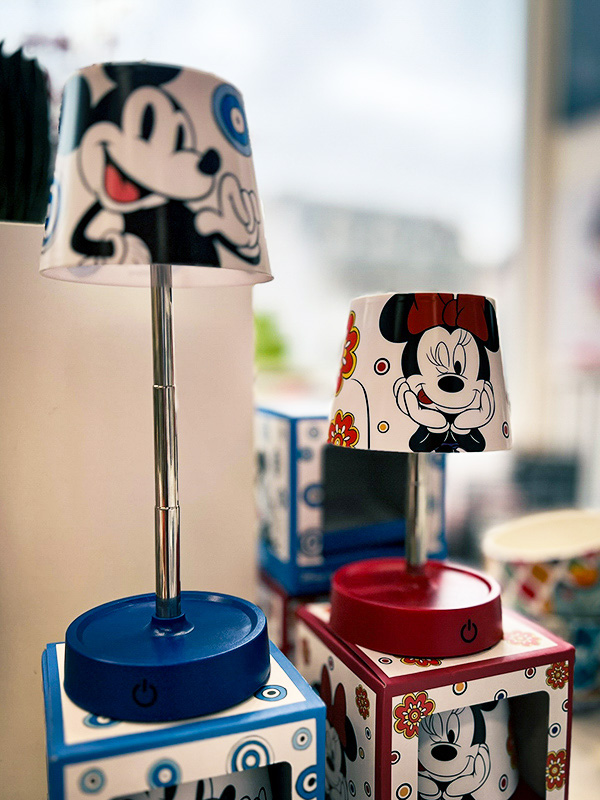 Lambert Schmidt Lampen Mickey und Minnie Mouse